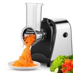 Electric Cheese Grater and Vegetable Slicer 5-in-1