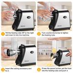 Electric Cheese Grater and Vegetable Slicer 5-in-1