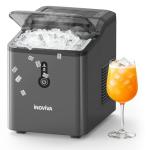 INOVIVA Countertop Nugget Ice Maker – Fast & Compact