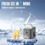 INOVIVA Countertop Nugget Ice Maker – Fast & Compact