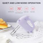 7-Speed Electric Hand Mixer with 5 Accessories