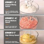 7-Speed Electric Hand Mixer with 5 Accessories