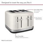 KitchenAid 4-Slice Toaster in Porcelain White