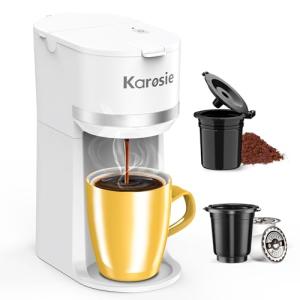 Karosie Single Serve Coffee Maker for K-Cups