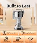 Stainless Steel Electric Grain Mill for Home Use