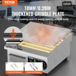 VEVOR 14in Electric Griddle with Shovels & Brushes