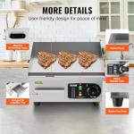 VEVOR 14in Electric Griddle with Shovels & Brushes