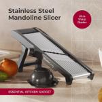 MuellerLiving Stainless Steel Mandoline Slicer