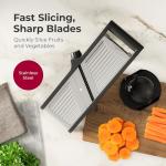MuellerLiving Stainless Steel Mandoline Slicer