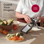 MuellerLiving Stainless Steel Mandoline Slicer