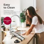 MuellerLiving Stainless Steel Mandoline Slicer