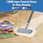 FEPPO Steam Mop and Handheld Cleaner Combo