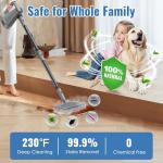 FEPPO Steam Mop and Handheld Cleaner Combo