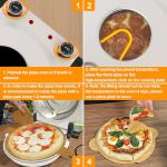 12-Inch Retro Indoor Pizza Oven with Timer