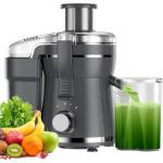 500W Centrifugal Juicer with 3 Speed & Wide Chute