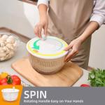 5.3QT Lettuce and Fruit Spinner with Slicer