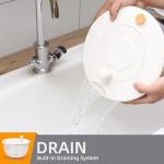 5.3QT Lettuce and Fruit Spinner with Slicer