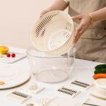5.3QT Lettuce and Fruit Spinner with Slicer