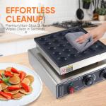 25PC Mini Pancake Maker Electric Griddle Machine