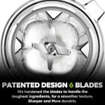 COZII 2000-Watt Countertop Blender for Smoothies