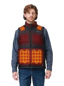 ORORO Men's Heated Vest with 7 Heat Zones