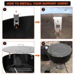 Onlyfire Stainless Steel Rotisserie and Pizza Kit