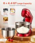 VEVOR Electric Stand Mixer with Stainless Steel Bowls