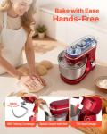 VEVOR Electric Stand Mixer with Stainless Steel Bowls