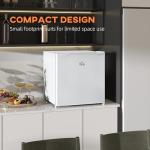 HOMCOM Compact Mini Countertop Freezer, 1.1 Cu.Ft