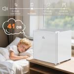 HOMCOM Compact Mini Countertop Freezer, 1.1 Cu.Ft