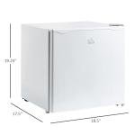 HOMCOM Compact Mini Countertop Freezer, 1.1 Cu.Ft