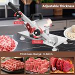 Manual Stainless Steel Meat Slicer for Home Cooking