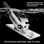 Manual Stainless Steel Meat Slicer for Home Cooking