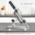 Manual Stainless Steel Meat Slicer for Home Cooking