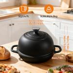 5QT Pre-Seasoned Cast Iron Dutch Oven