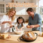 5QT Pre-Seasoned Cast Iron Dutch Oven