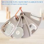 5-Piece Space-Saving Kitchen Gadget Set