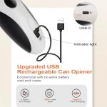 Electric One-Touch Can Opener with USB-C Charge