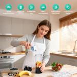 Cordless Portable Smoothie Blender with Leakproof Lid