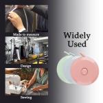 GDMINLO 3 Pack 60-Inch Retractable Tape Measure