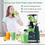 Aeitto Cold Press Slow Juicer for Fruits & Veggies