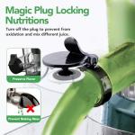 Aeitto Cold Press Slow Juicer for Fruits & Veggies