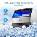 450LBS Commercial Ice Maker for Home and Bar