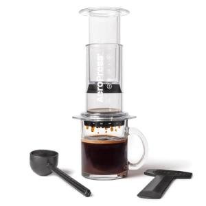 AeroPress Coffee Maker: portable, quick, and flavorful