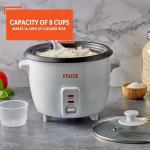IMUSA Electric Nonstick Rice Cooker, 8-Cup Capacity