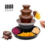 3-Tier Electric Chocolate Fountain for Parties
