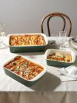 LE TAUCI Ceramic Casserole Baking Dish Set