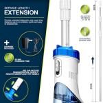 Cordless Rechargeable Pool Vacuum with Telescopic Pole