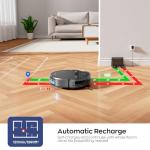 2-in-1 Robot Vacuum and Mop Combo
