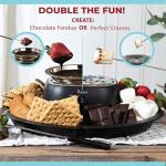 Kusini 2-in-1 Electric Fondue and Smores Set